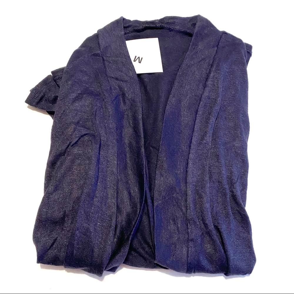 NWT Drape Navy Cardi w/Pockets!!